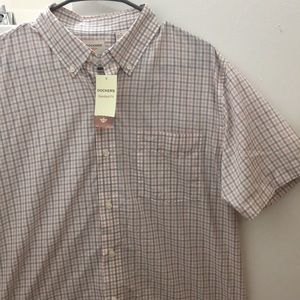 Dockers-*NEW w/ Tags* Plaid Shortsleeve Buttondown